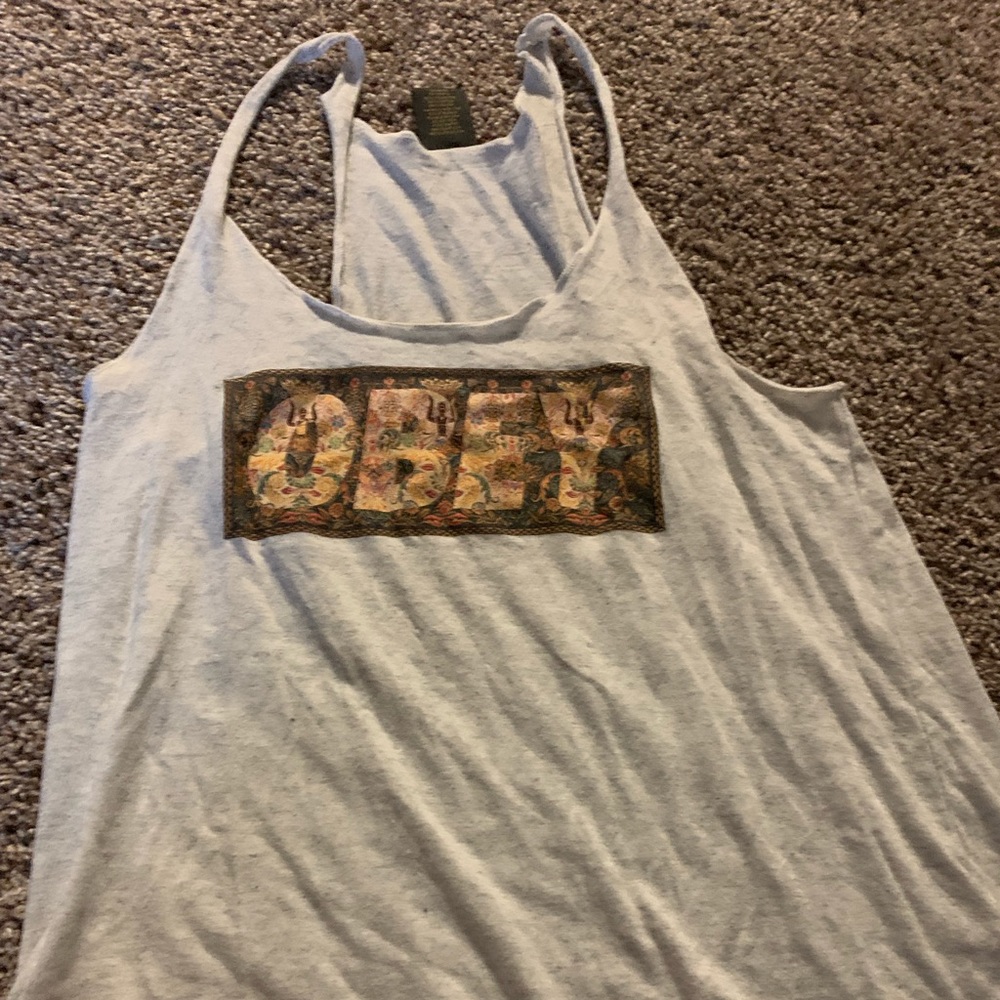 Obey tank.